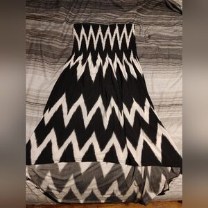 Strapless summer dress